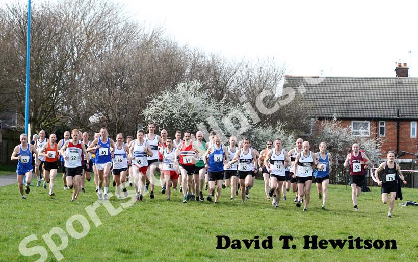 Start of the North East Veteran Championships.